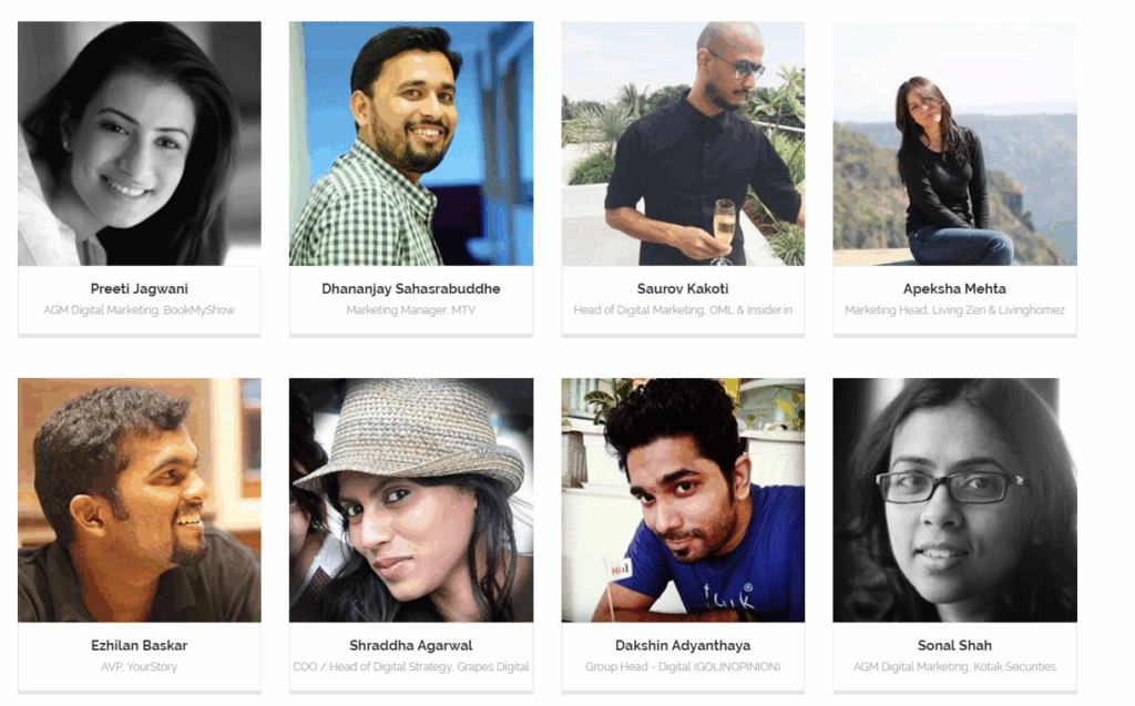 24ADP Digital Marketing Conference Pune 2016 Speakers