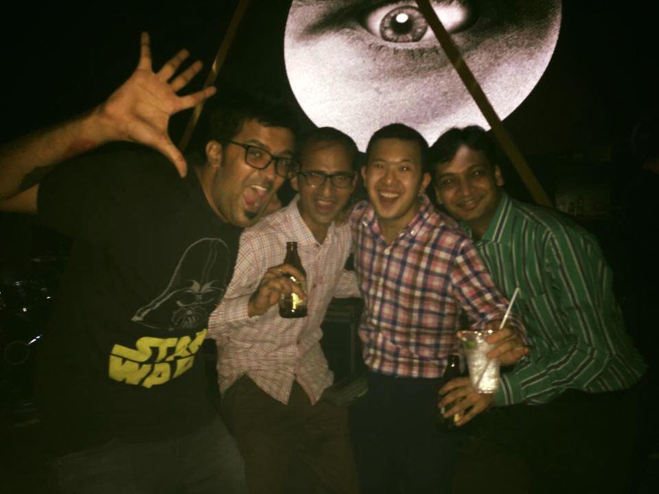 AWA party with charles ngo