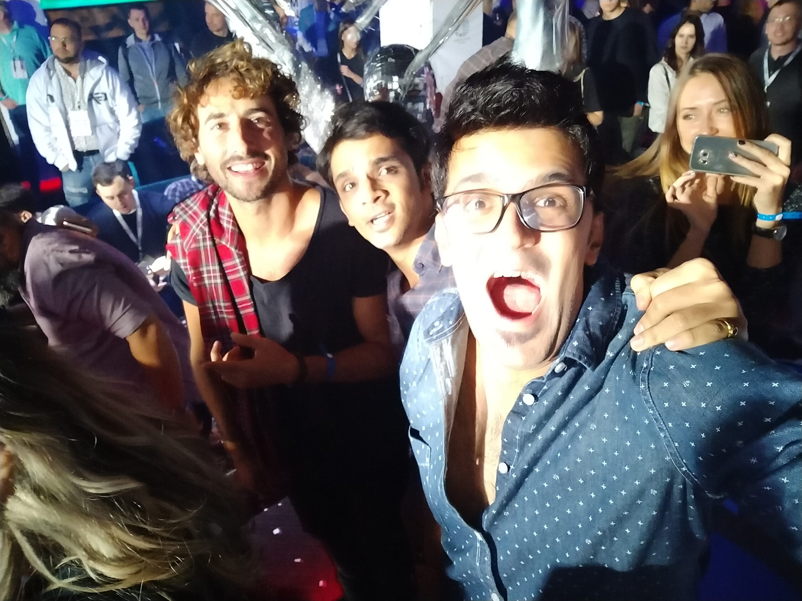 With Loz Green & Saurabh Mukhekar 