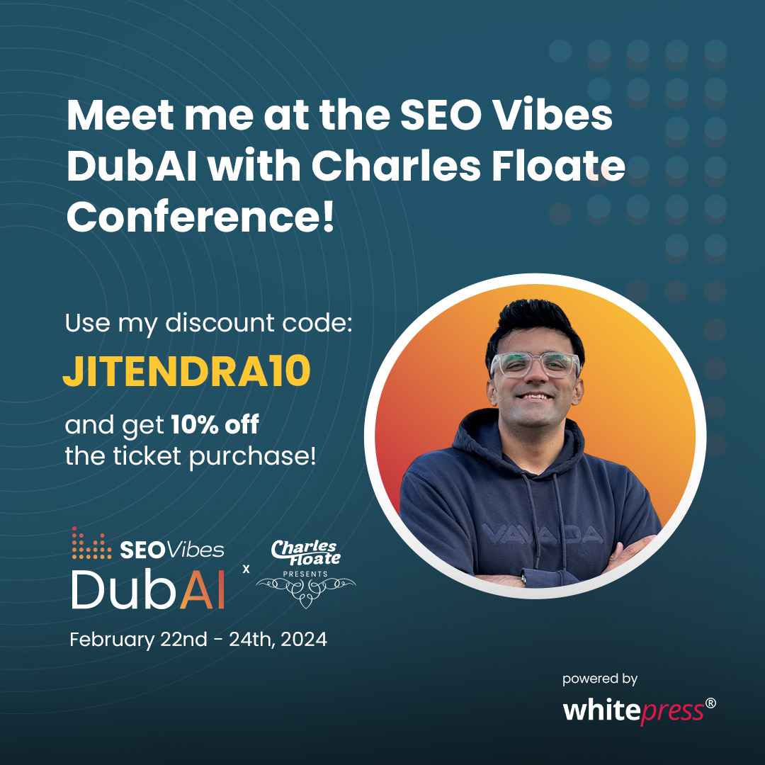 SEO Vibes dubai 2024 AI SEO event