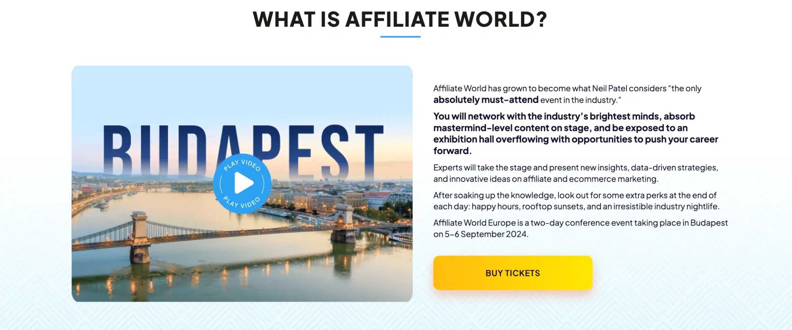 Why Shouldn't You Miss This Conference?