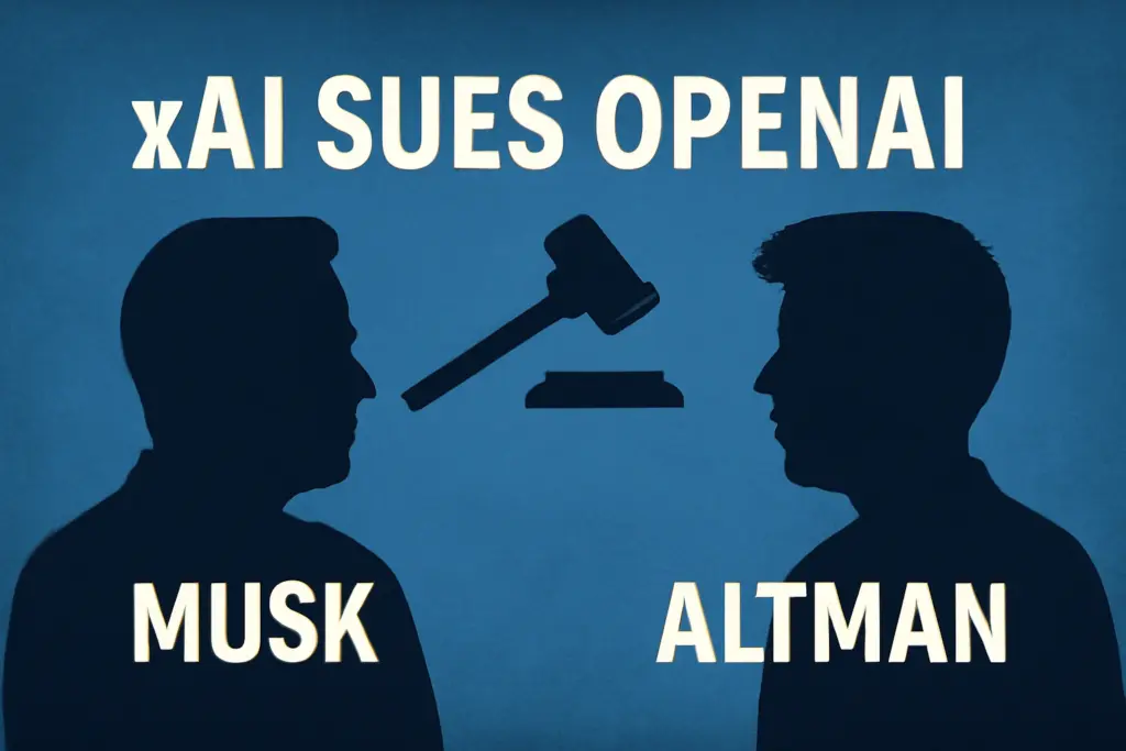 xAi sues OpenAI 