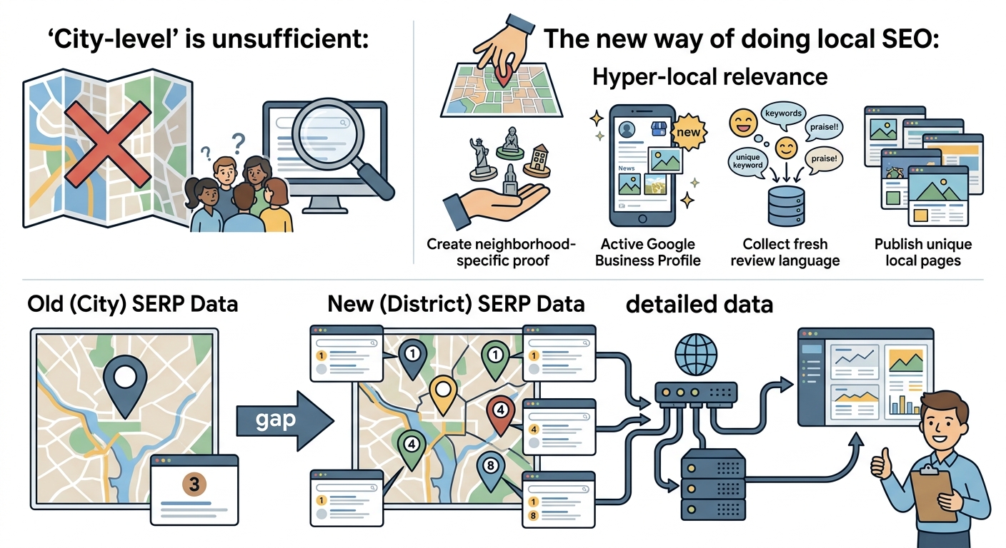 The Granularity Shift in Local Search